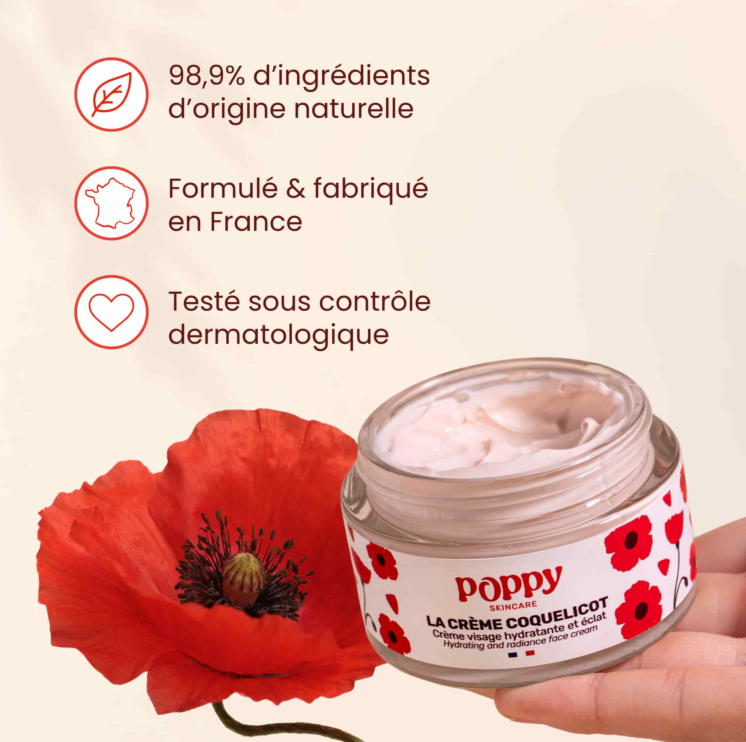 La Crème Coquelicot